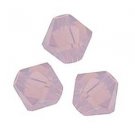 4MM ROSE WATER OPAL SWAROVSKI BICONE CRYSTALS