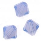 4MM AIR BLUE OPAL SWAROVSKI BICONE CRYSTALS