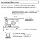 1 x NEW Mini LED Projector for Computer , Video / Audio
