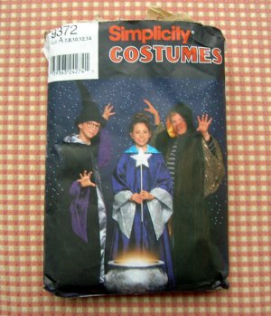 Wizard Costume Sewing Pattern Simplicity 9372