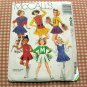 Girls Skating  Majorette Costumes McCall's 4342 Sewing Pattern