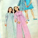 Robe and Nightgown Vintage Sewing Pattern Simplicity 5339