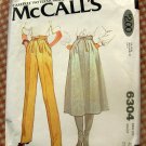 Skirt & Pants McCall's 6304 Vintage 70s Sewing Pattern