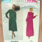 Vintage 70s Maxi Dress sewing pattern Vogue 1724 Jean Muir
