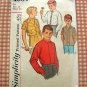 Boys Classic Shirt vintage sewing pattern Simplicity 4964