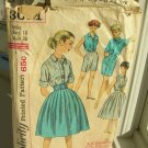 Rockabilly Blouse, Skirt, Shorts Vintage Sewing Pattern Simplicity 3051