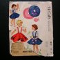 50s poodle skirt, petticoat McCall's 1817 vintage sewing pattern size 2