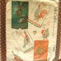 McCalls Vintage 50s Chicken and Rooster Cross Stitch Transfer Pattern Number 1998