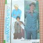 Mens Shirt and Vest Vintage Seventies Sewing Pattern McCalls 5275