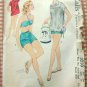 Crop Top, High Waisted Shorts and Shirt Vintage Sewing Pattern McCall's 3230