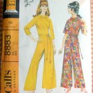 Misses Jumpsuit Vintage Sewing Pattern McCalls 8883