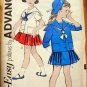 Sailor Suit Vintage Sewing Pattern Advance 2775 Size 2