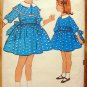 Dress with Bow Vintage Sewing Pattern Advance 2984 Size 2
