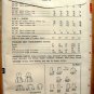 Jumper with Blouse Vintage Sewing Pattern Advance 2989 Size 4