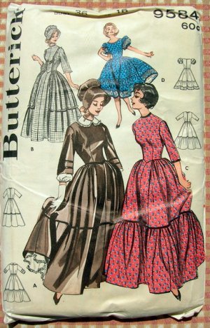 Pattern Review - Vintage Butterick 5111 a.k.a the stash bust
