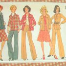 Misses Shirt Jacket, Skirt and Pants Vintage Sewing Pattern Simplicity 7096