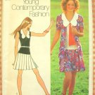 Mini Dress and Cardigan Vintage Pattern Simplicity 9914
