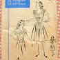 Petite Apron Sundress and Peplum Jacket 40s Vintage Sears Sewing Pattern Fairloom 6659