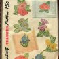 Flowers Forties Vintage Embroidery and Appliques Craft Pattern Simplicity 7414