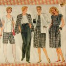 Mix and Match Wardrobe Vintage 80s Vogue Sewing Pattern 8617