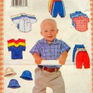 Baby Boy Wardrobe Vintage Sewing Pattern  Butterick 6030  Newborn to 6 mos.