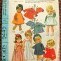 12" to 16" Baby Doll Clothing Vintage Sewing Pattern McCall's 9449