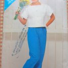 Misses Top and  Pants Vintage 80s Sewing Pattern Butterick 5477