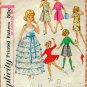 12" Tammy Doll Wardrobe Vintage Sixties Sewing Pattern Simplicity 5214