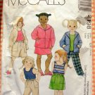 Girl's Tank Top, Hoodie, Skirt and Shorts McCall's 2198 Sewing Pattern