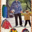 Father and Son Matching Casual Pants and Top Butterick 5709 Sewing Pattern