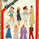 80s 11.5"  Fashion Doll Clothes Simplicity Sewing Pattern 6369