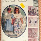 Toddler's 90s Party Dress McCall's 4768 Vintage Sewing Pattern