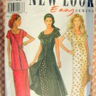 Misses Ankle-Length Dress With Waistcoat Vintage 90s New Look Sewing Pattern 6230