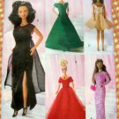 11.5" Fashion  Doll Gowns Uncut Sewing Pattern Butterick 5865