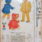 Toddler's Coat, Bonnet and Leggings McCall 1082 Vintage Sewing Pattern