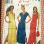 Misses Ankle-Length Leg Slits Summer Dress Vintage 90s New Look Sewing Pattern 6749