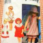 Toddler  Dress, Reversible Pinafore, Bloomers and Hat  Sewing Pattern Simplicity 7166