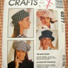 Vintage Sewing Pattern 90s Hats and Tie McCall's 6077