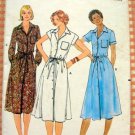 Junior Petite Shirtwaist Dress Vintage Sewing Pattern Butterick 5925