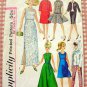 60s 11.5"  Fashion Doll Clothes Simplicity Sewing Pattern 6208