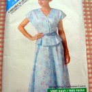 Vintage 80s Pattern Misses Petite Top and Skirt Butterick See & Sew 4170