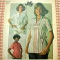 Tunic Top Vintage 70s Pattern Simplicity 7894