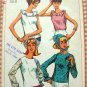 Misses Blouse 60s Vintage Sewing Pattern Simplicity 6409