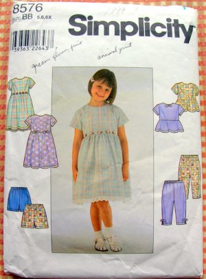 m5159 Girls Top Skirts Capri Pants pattern sz
7 8 10 | eBay