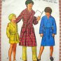 Boys Size 12 Bathrobe vintage 70s sewing pattern Simplicity 9635