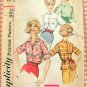 Simplicity 4056 Misses' Blouse Vintage 60's Sewing Pattern