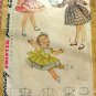 Toddler Dress and Panties Vintage 40s Sewing Pattern Simplicity 2970