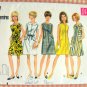 Mod 1960s Dress Vintage Sewing Pattern Butterick 4668
