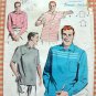 Mens Atomic Era Sport Shirt Vintage 50s Sewing Pattern Butterick 7673