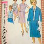 Simplicity 5793 Woman's Plus Size Suit and Overblouse Vintage 60's Sewing Pattern
